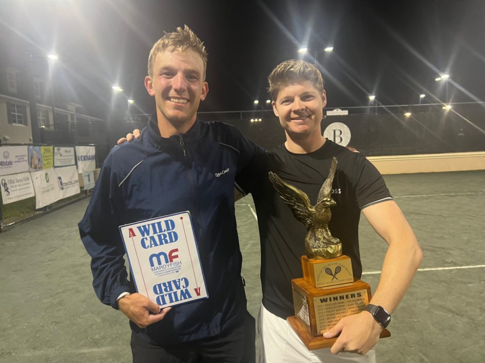 James Van Deinse Wins “King of the Hill” Title, Earns Mardy Fish Main Draw Doubles Wild Card With Christian Docter